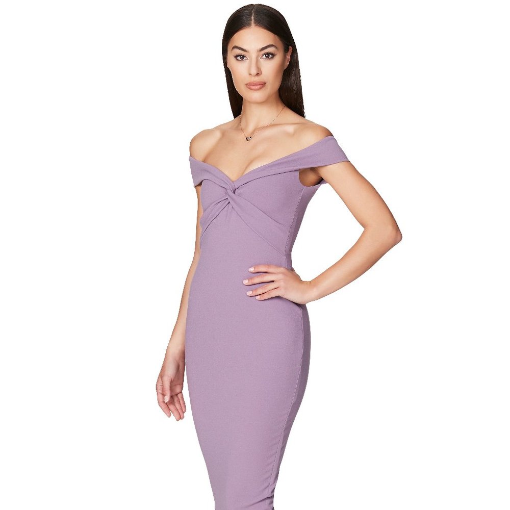 NOOKIE X REVOLVE DOLLY MIDI DRESS , SIZE L, NWT